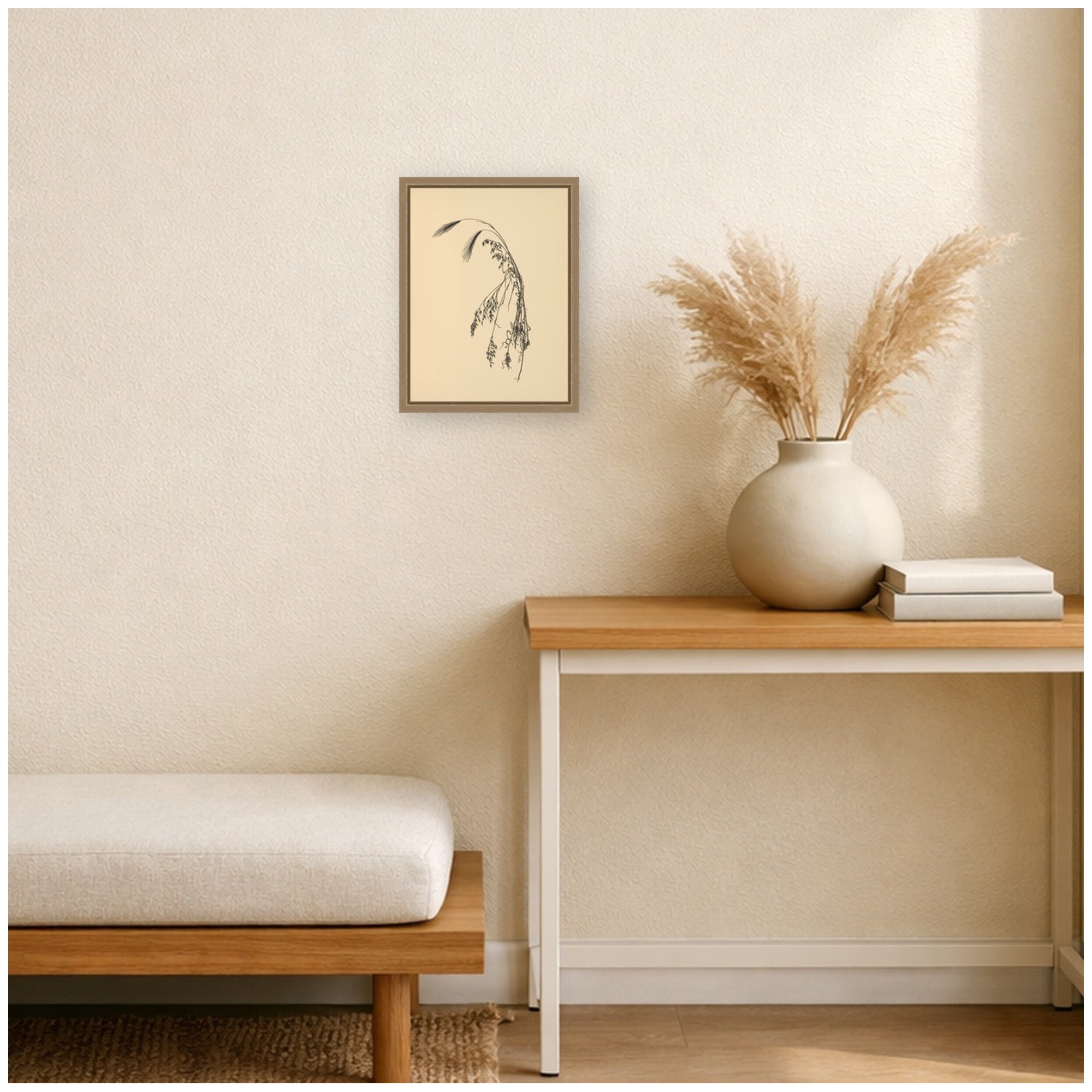 Framed Canvas 10x13 Sylvie Dark Gold 5