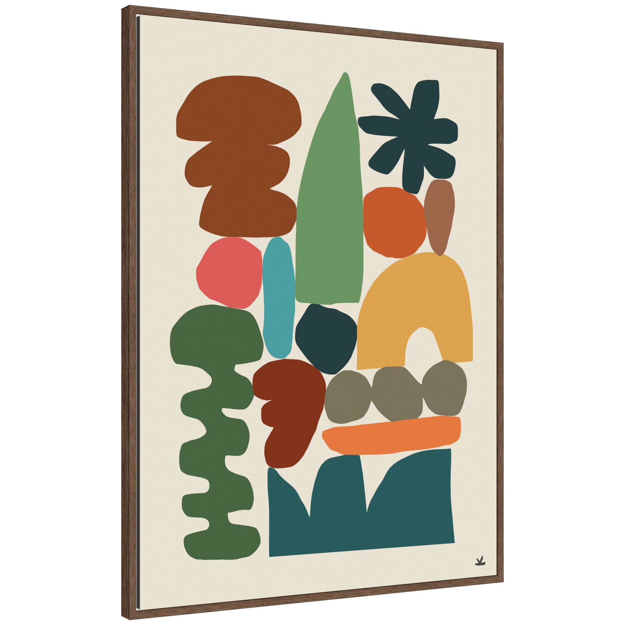 Night Chords 1 by Kelly Knaga Framed Canvas Wall Art Print