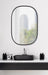 Capsule Mirror Black 24x36 6