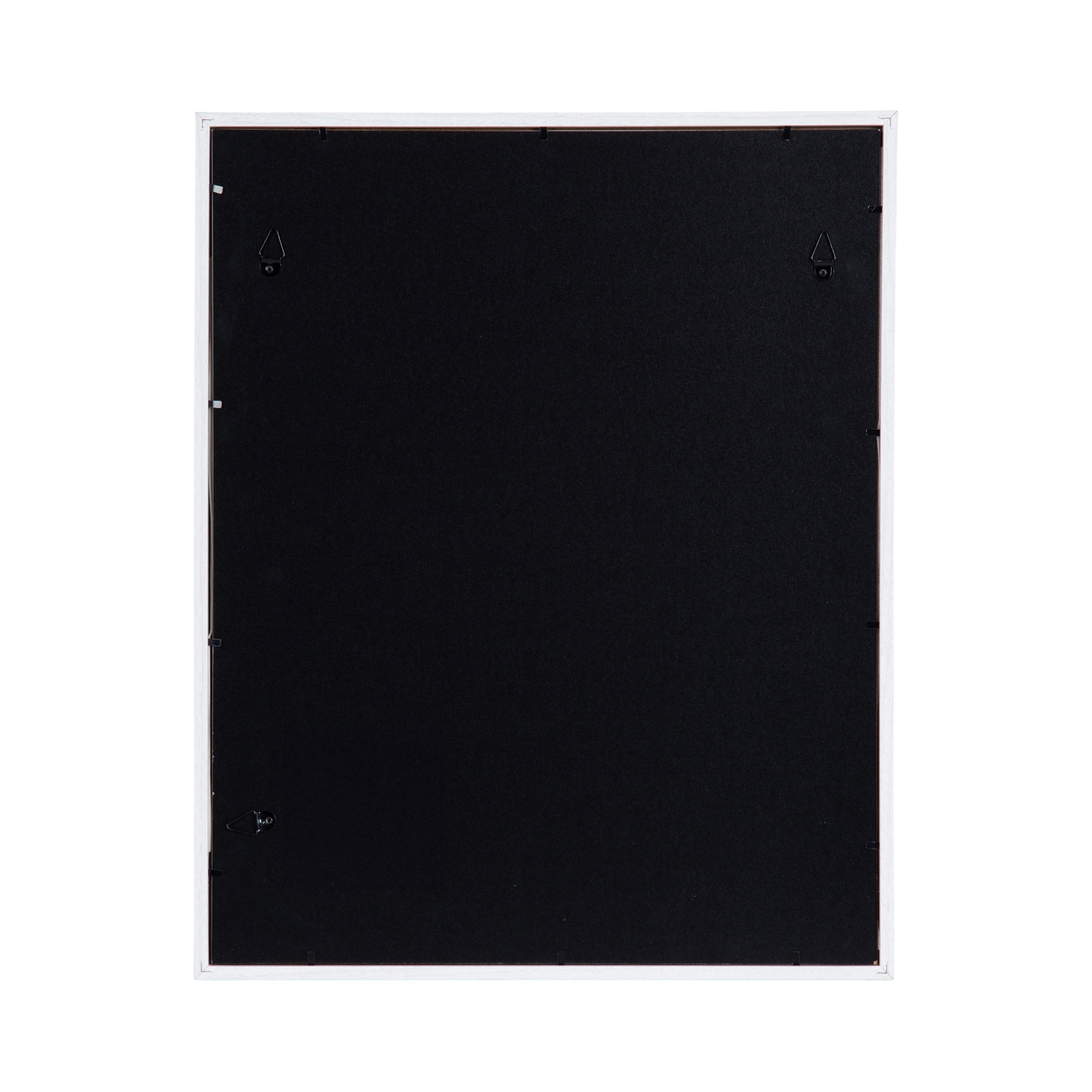 Wall Frame 16x20 matted to 8x10 Gray White 4
