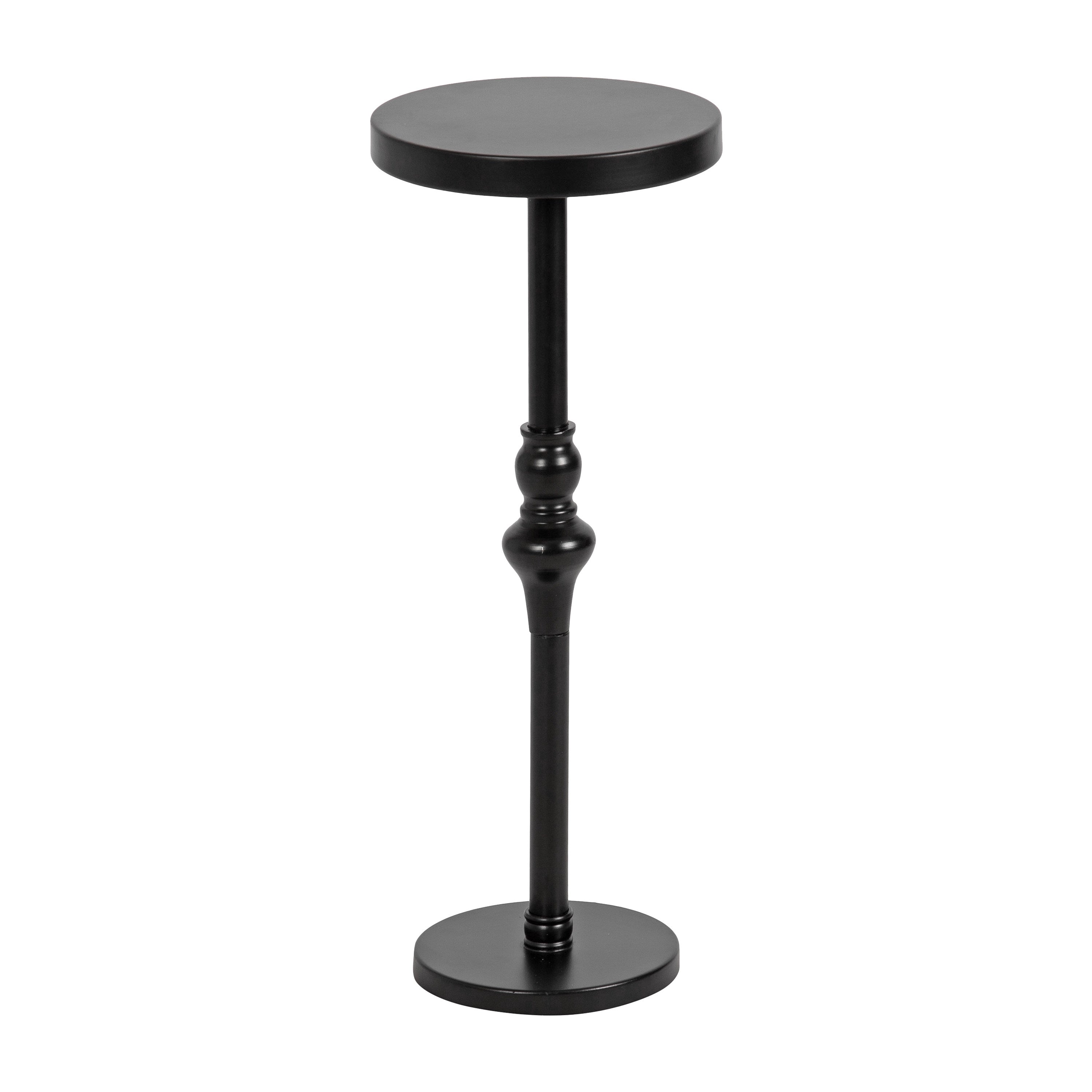 Drink Table Black 9x9x22 1