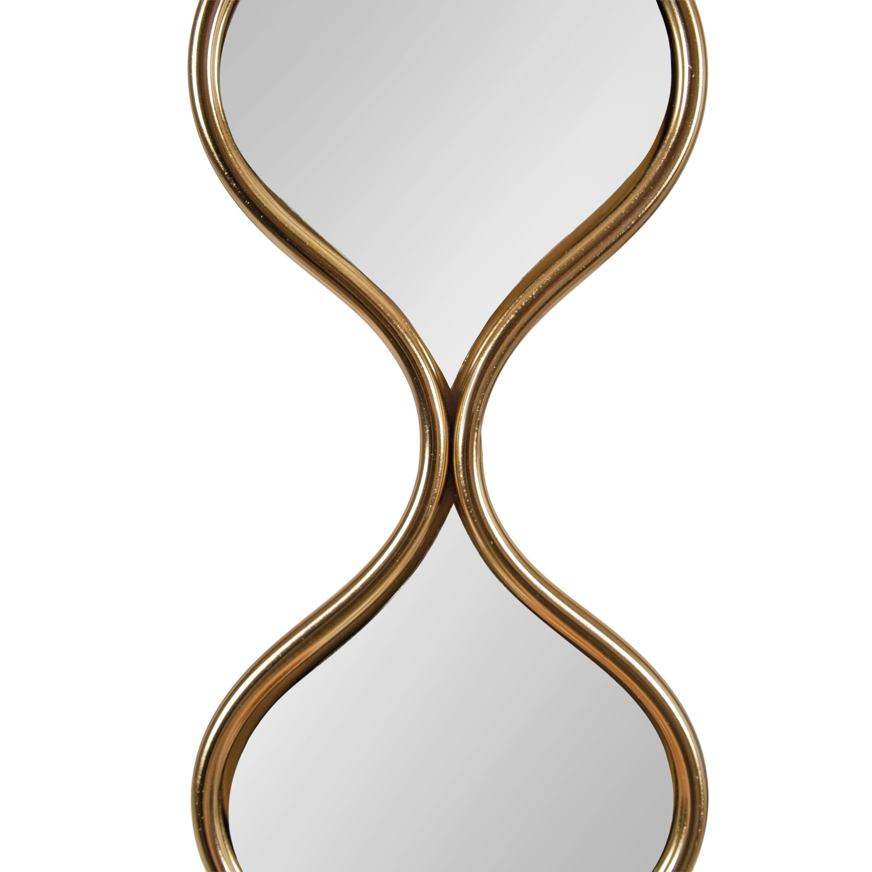 Irregular Mirror 7x42 Gold 3