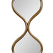 Irregular Mirror 7x42 Gold 3