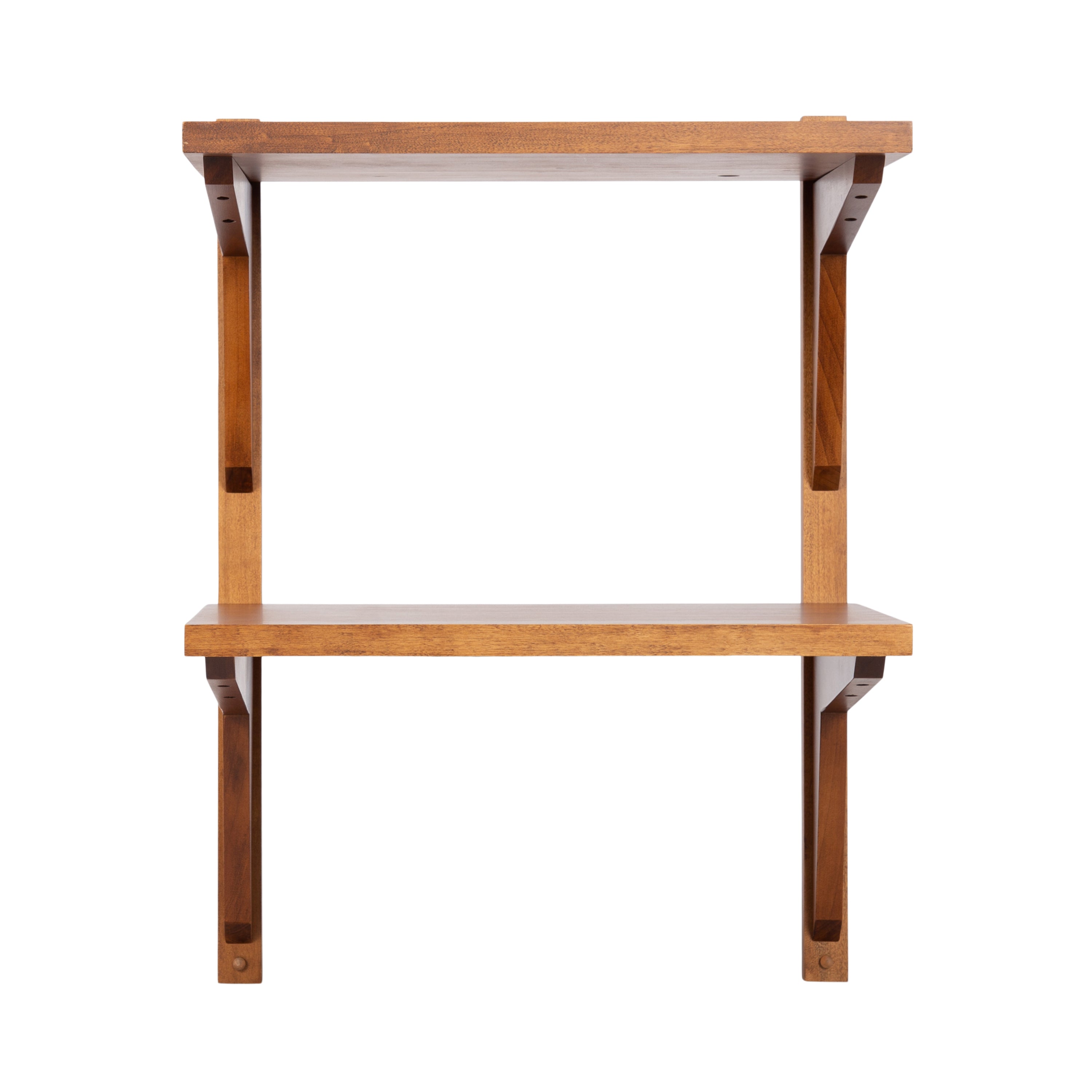 Accent Shelf Walnut Brown 18x12x24 5