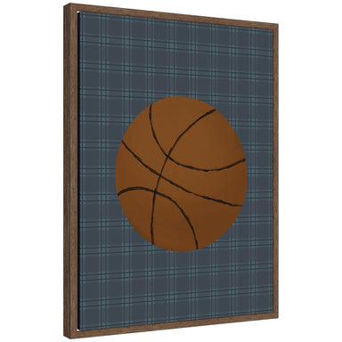Framed Canvas 18x24 Sylvie Walnut 1