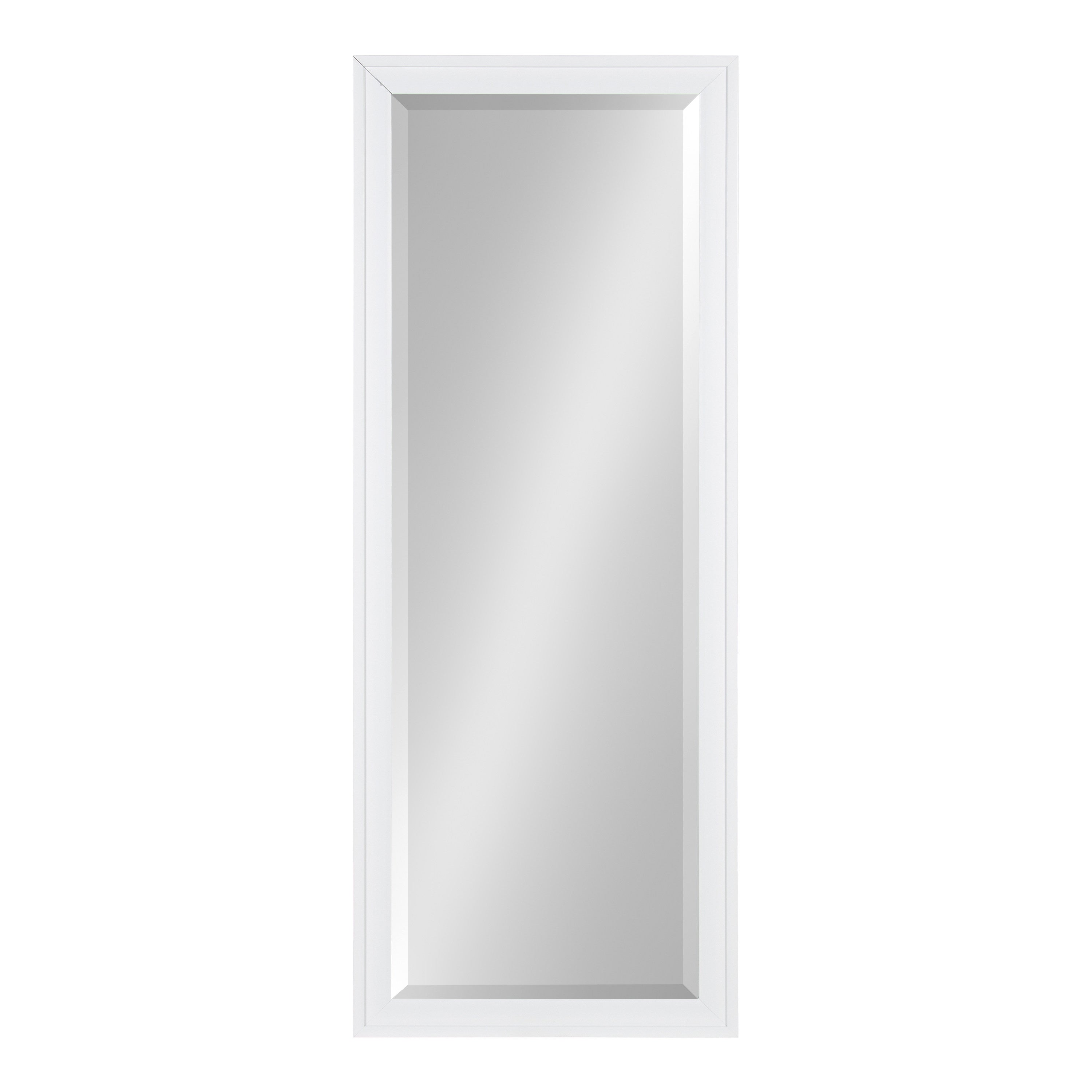 Rectangle Mirror White 19.5x51.5 1