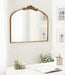 Arch Mirror 36x29 Gold 8