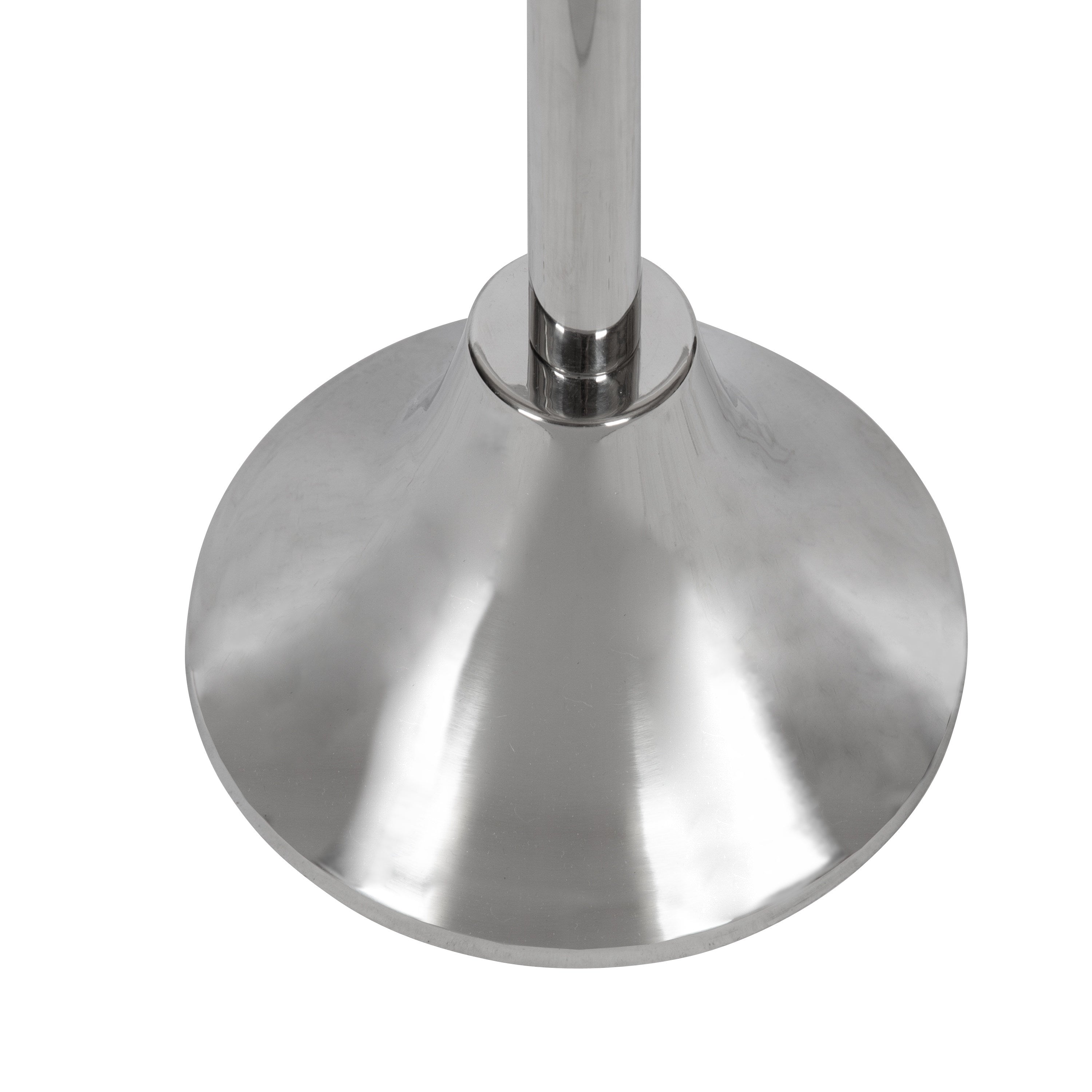 Drink Table Silver 9x9x23 3