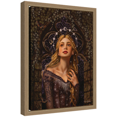 Framed Canvas 10x13 Sylvie Dark Gold 1