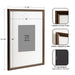 Wall Frame Bronze 16x20 matted to 8x10 2