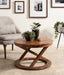 Coffee Table Walnut Brown 26x26x16 7