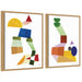 Art Set Sylvie Natural 2 Piece Set 18x24 1