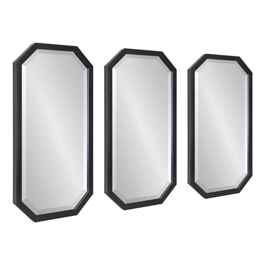 Mirror Set Black 3 Piece 1