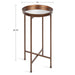 Tea Table Bronze 14x14x26 2