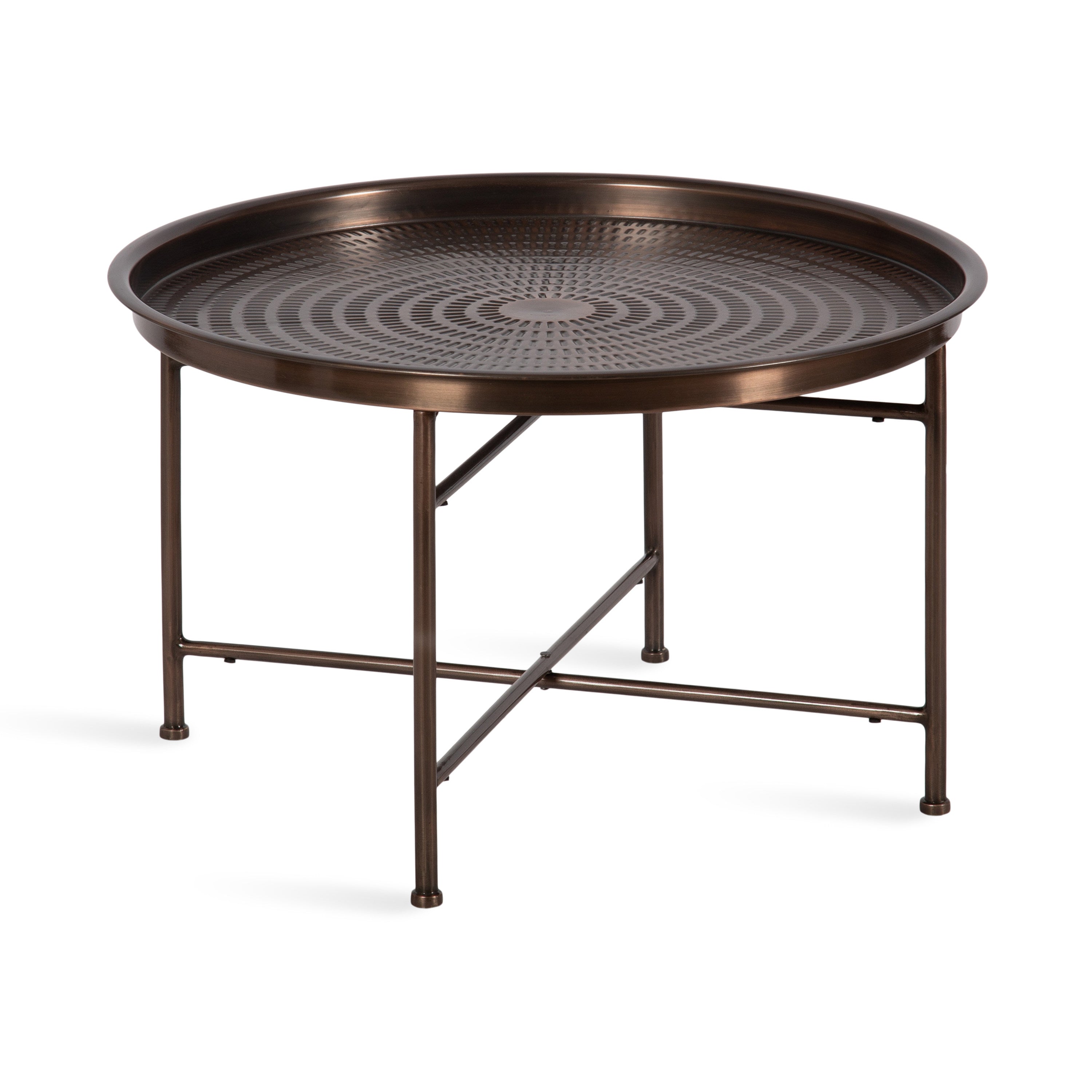 Mahdavi Round Metal Coffee Table