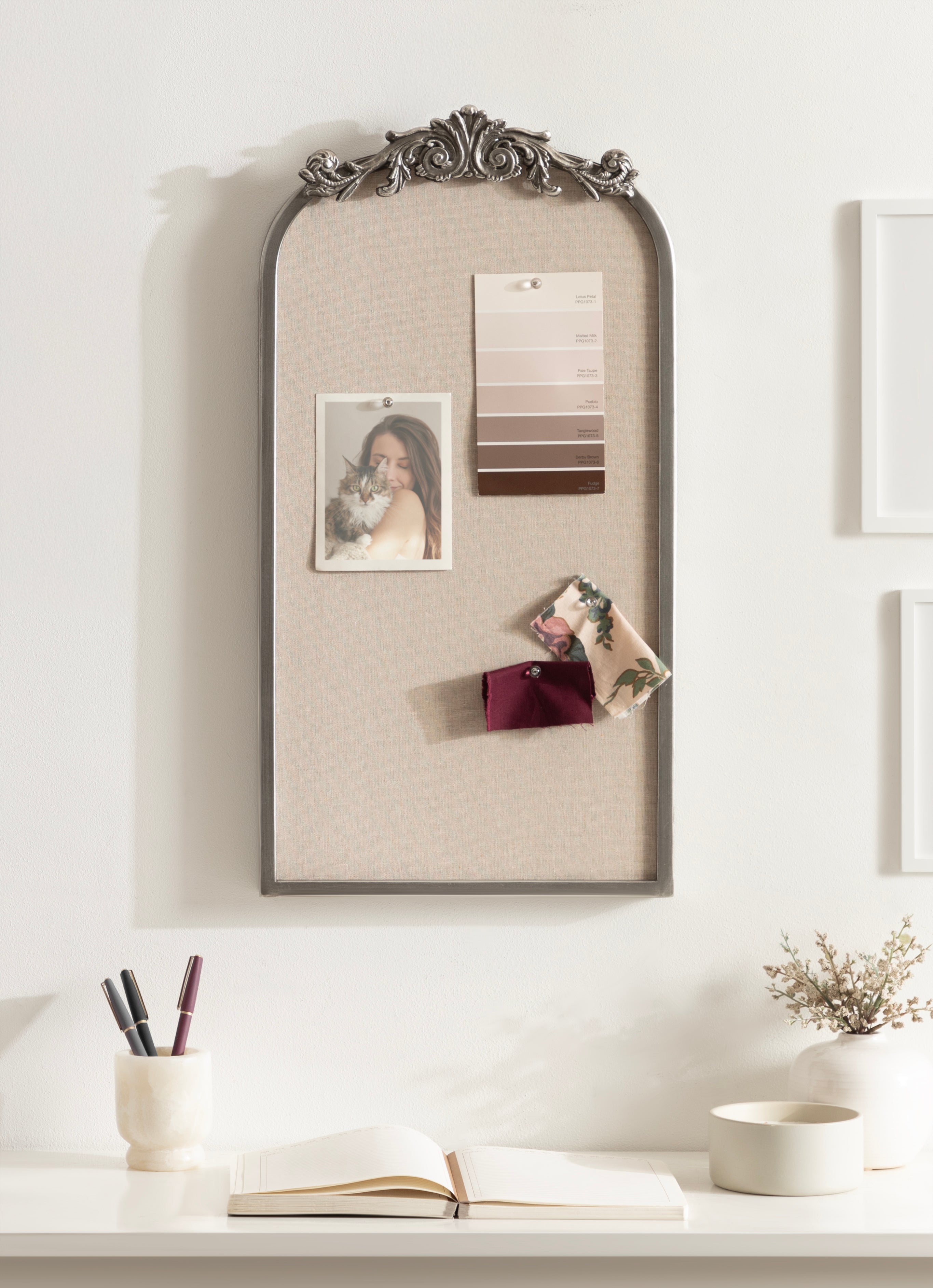 Pinboard Silver 13x25  6
