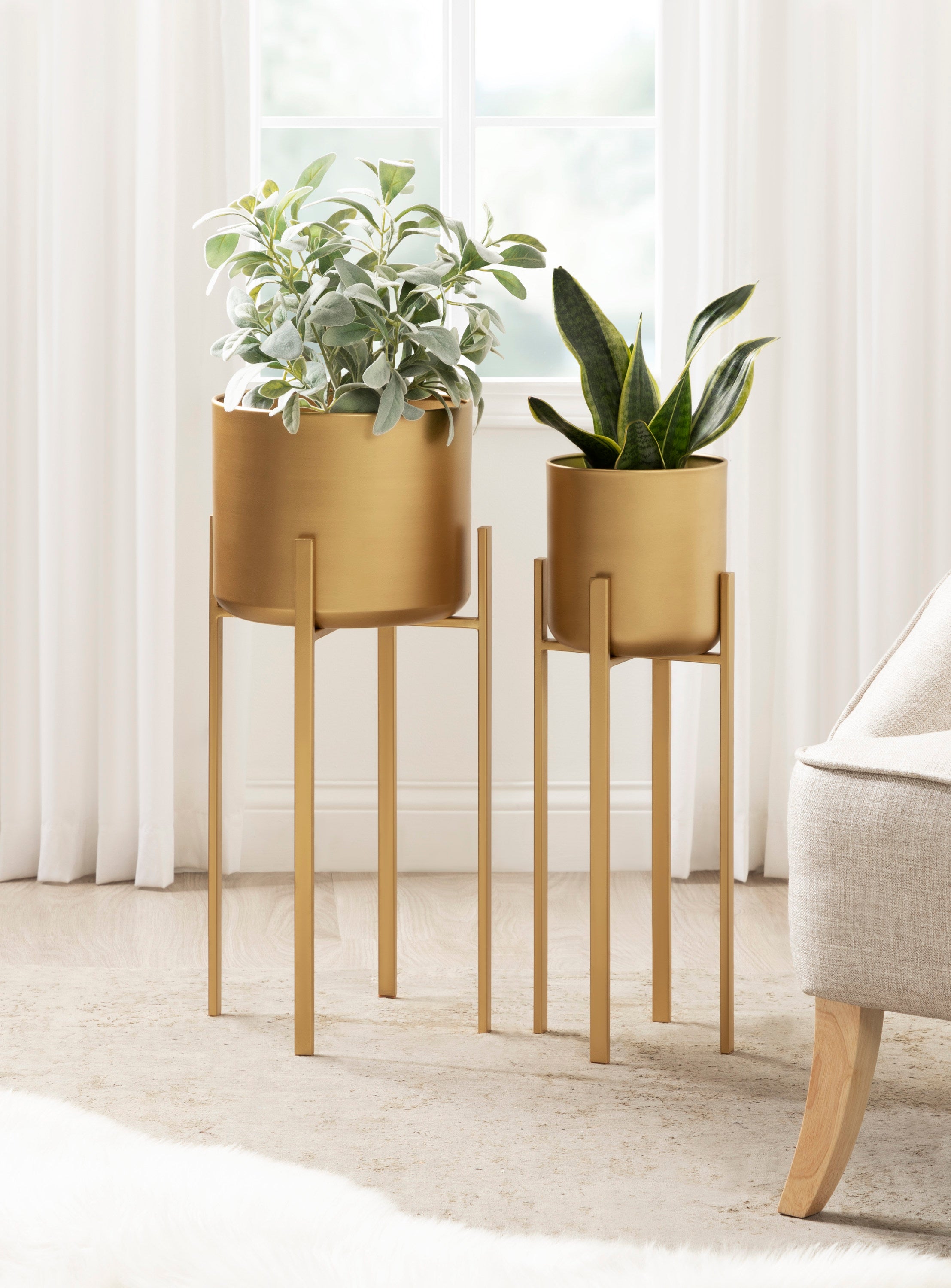 Gabi Metal Plant Stand Set
