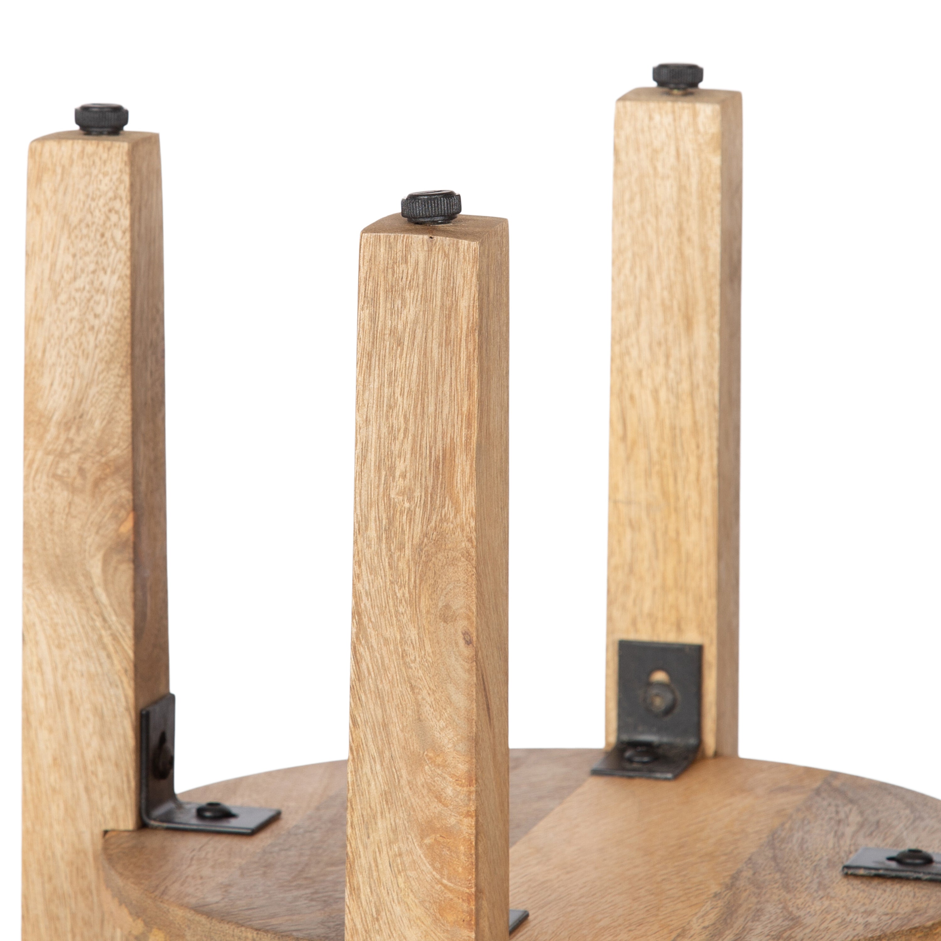 Side Table Natural 12x12x28 6