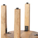 Side Table Natural 12x12x28 6