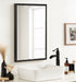Rectangle Mirror Black 20x30 6