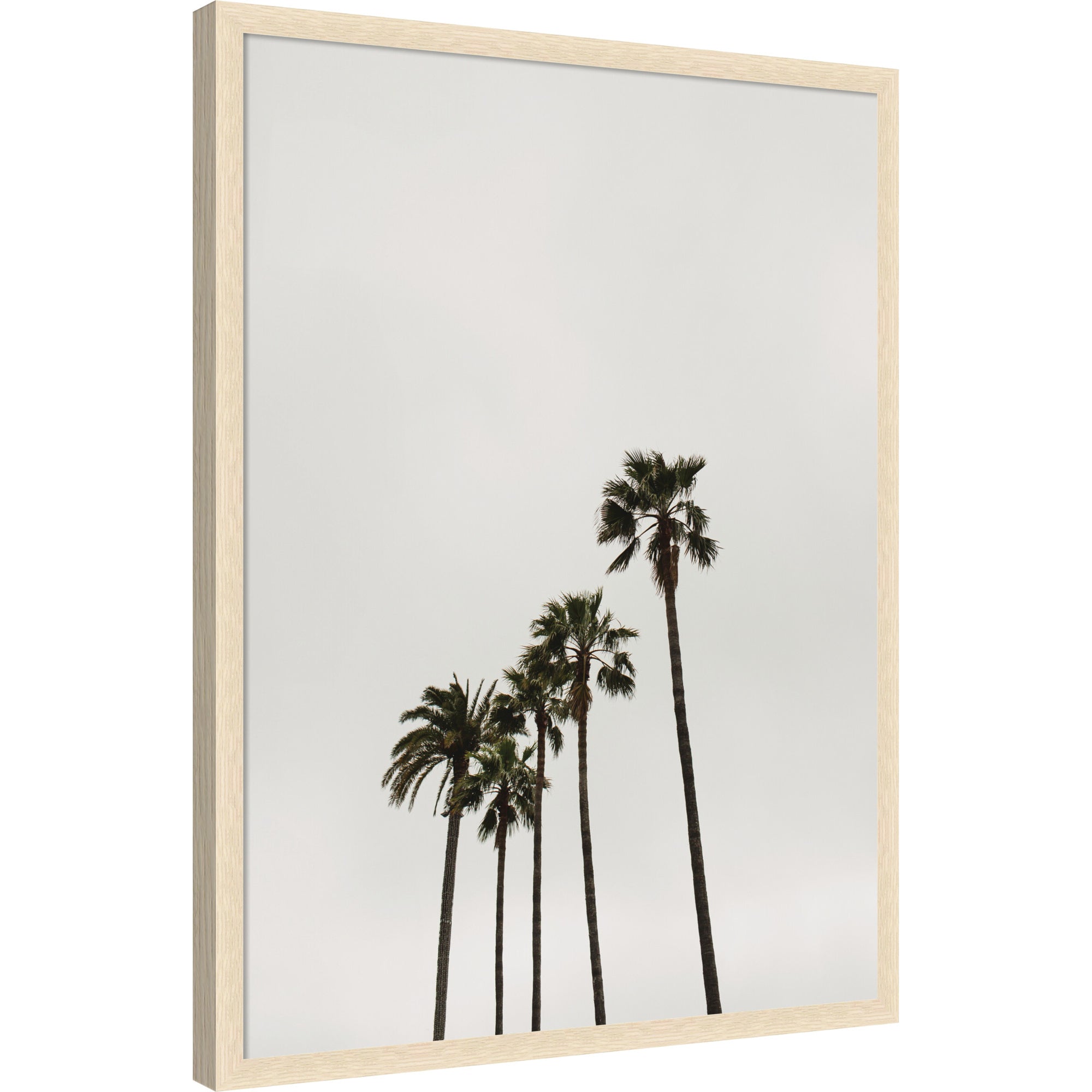 Mounted Canvas 29x38 Woodgrain Stripe Blonde 5