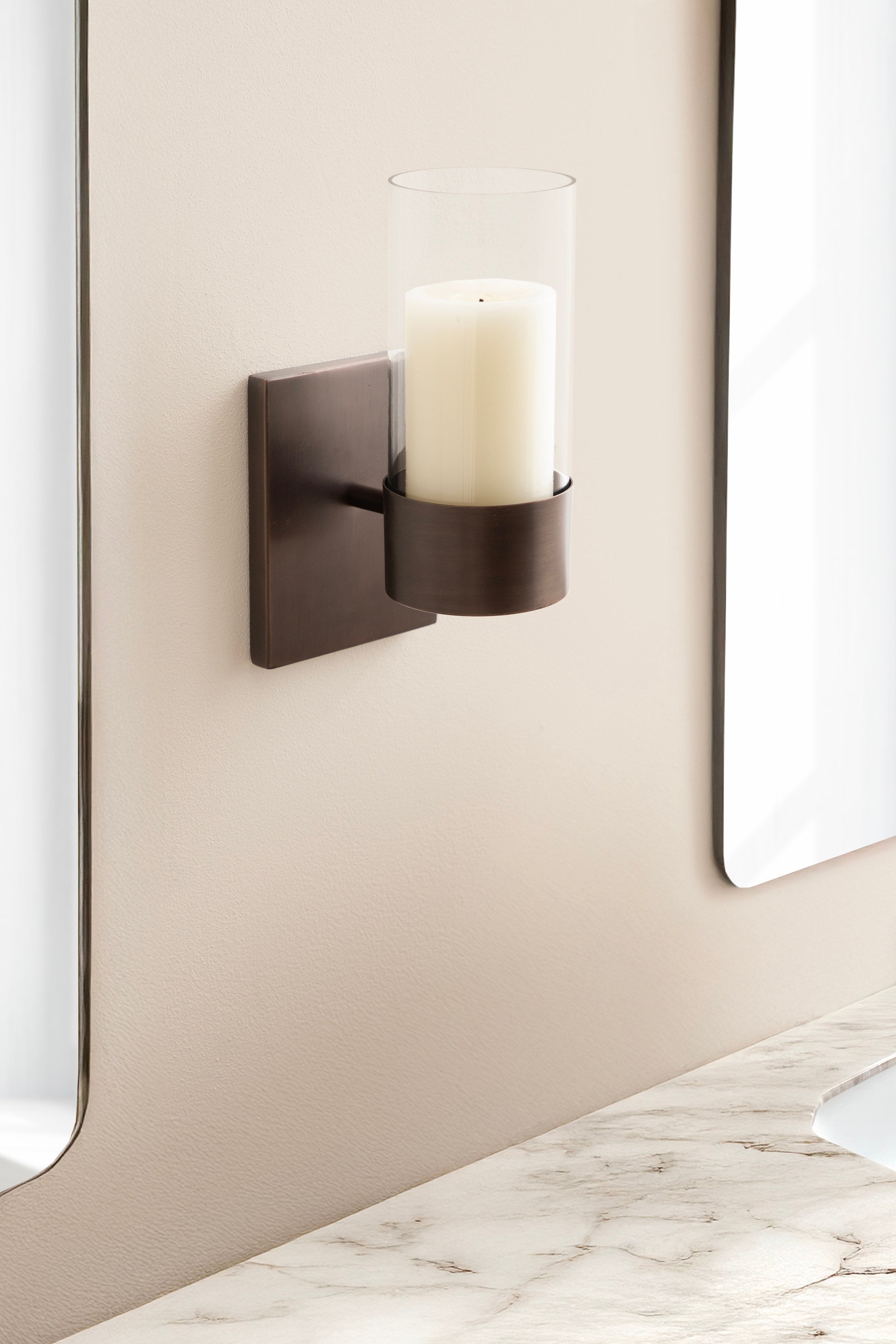 Wall Sconce Bronze 5x6x10 7