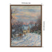 Framed Canvas Sylvie Walnut 18x24 2