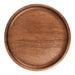 Side Table Walnut Brown Gold 10x10x24 5