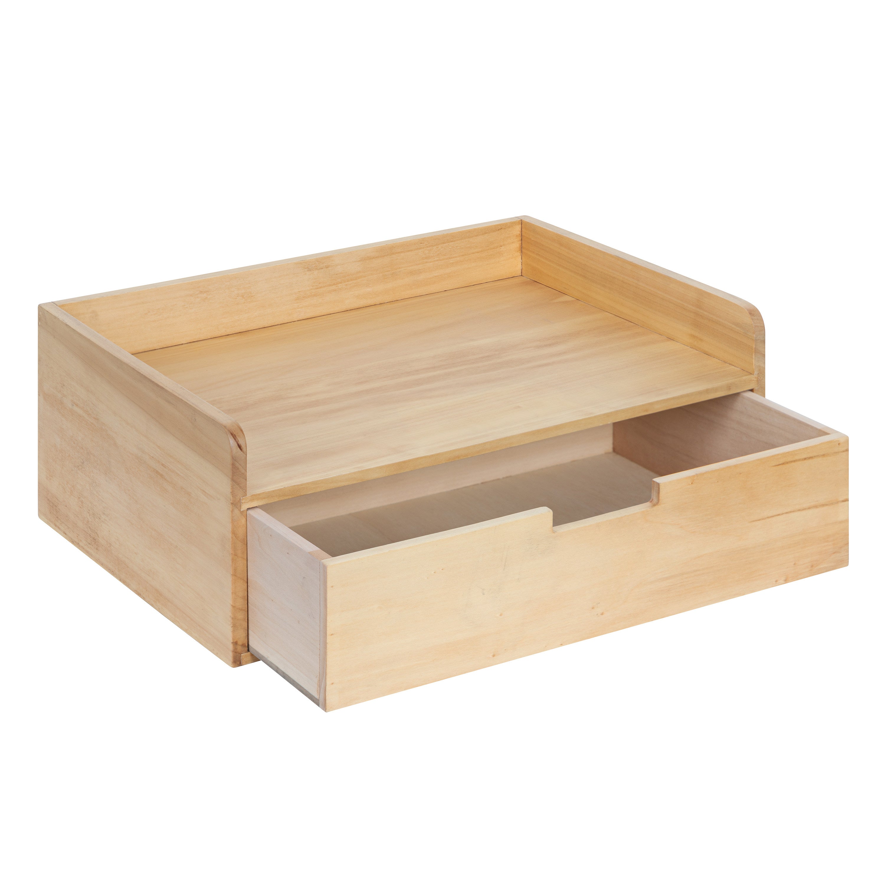 Floating Side Table Natural 18x12x7 4