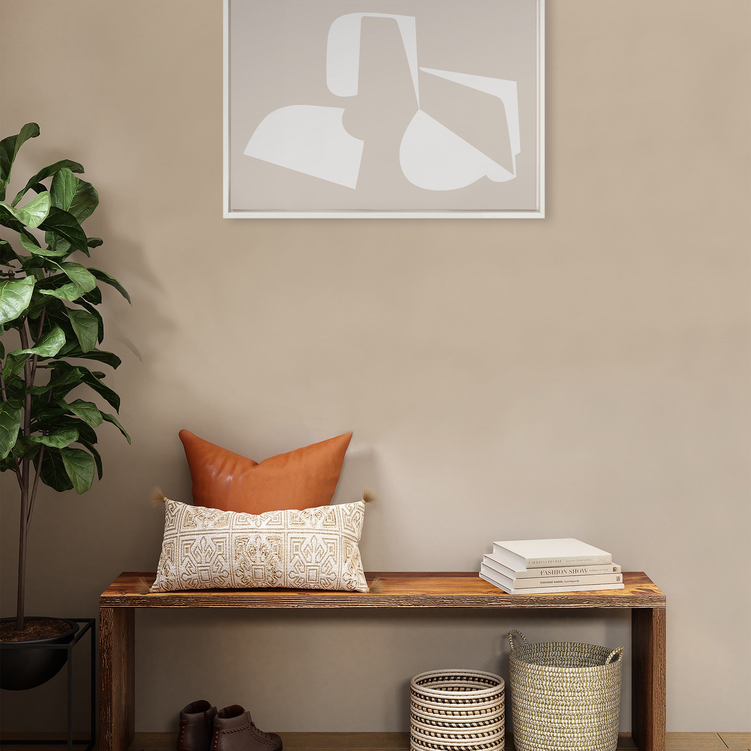 Framed Canvas 23x33 Sylvie White 5