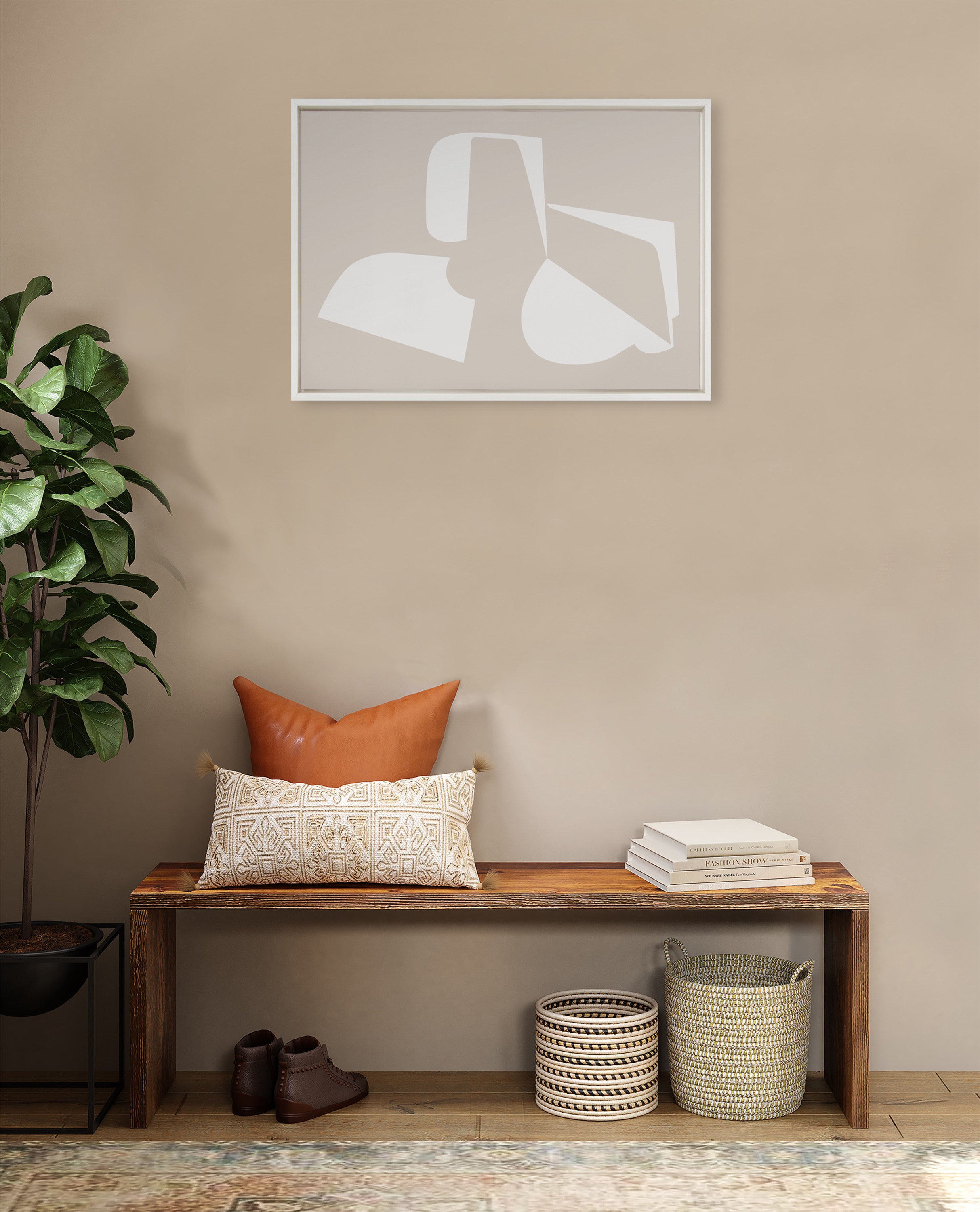 Framed Canvas 23x33 Sylvie White 5