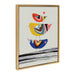 Framed Canvas Sylvie Bright Gold 18x24 1