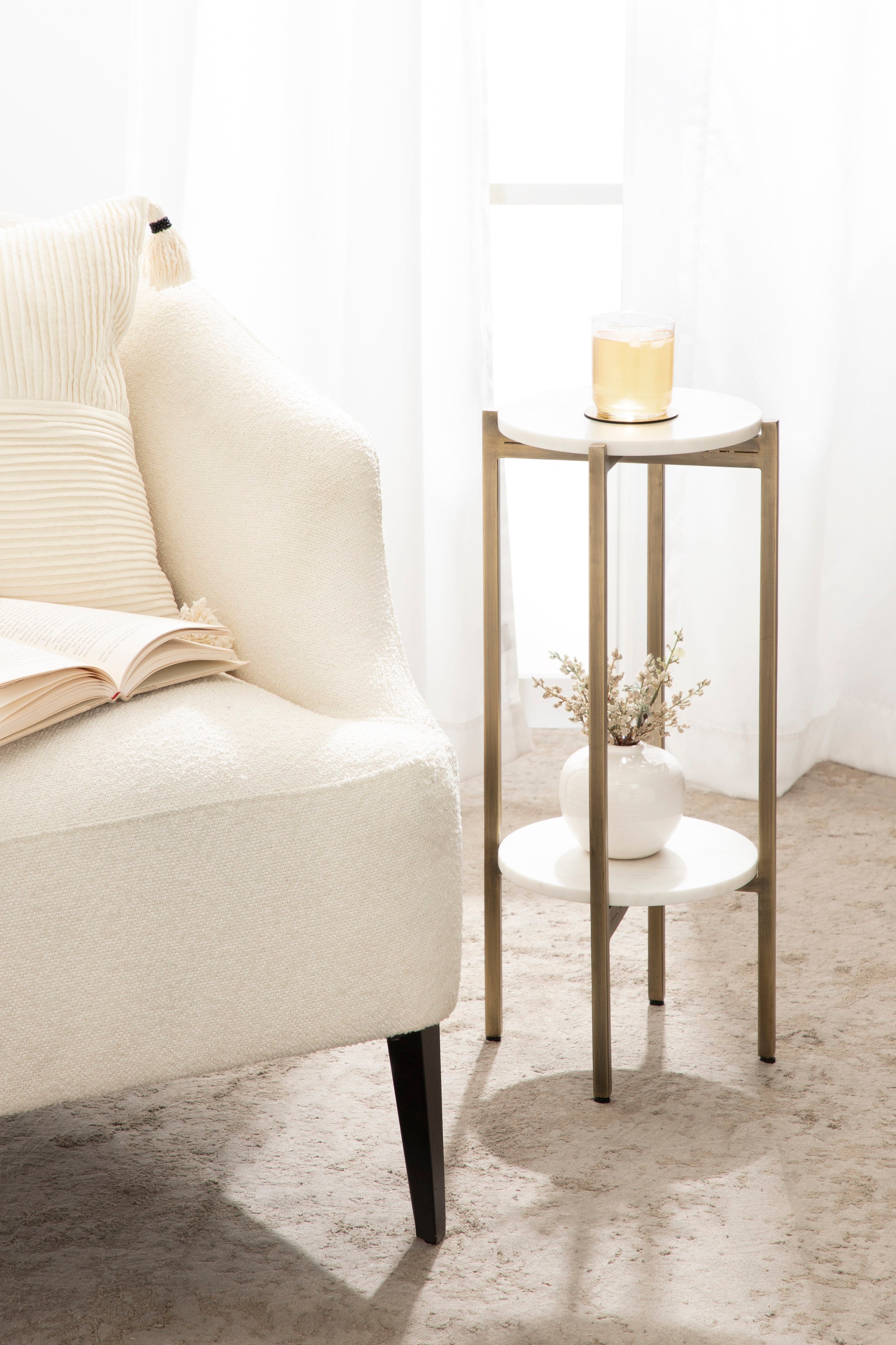 Moxley Round Accent Table
