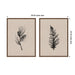 Art Set Sylvie Walnut 2 Piece Set 18x24 2