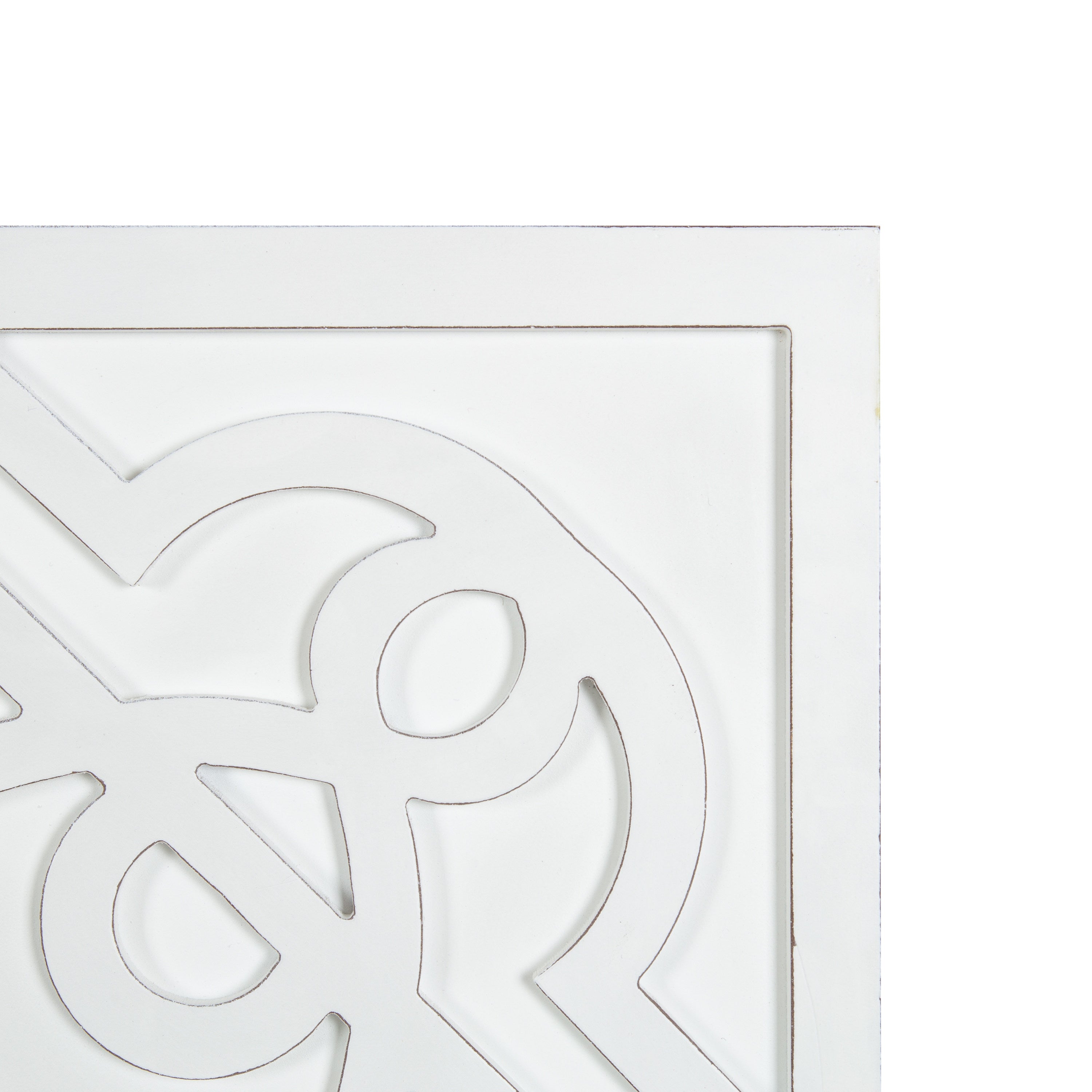Plaque White 24x24 3