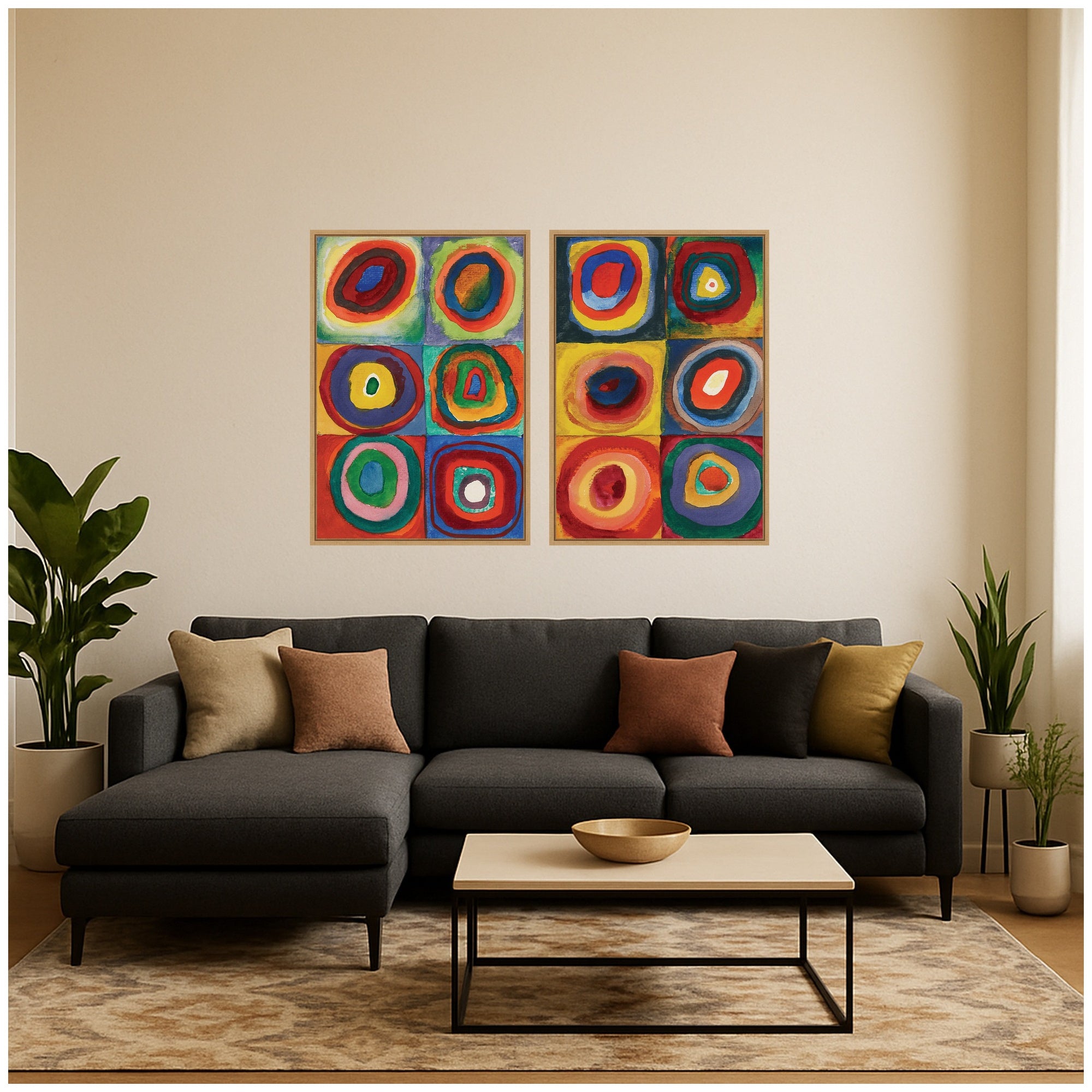 Art Set 2 Piece Set 23x33 Sylvie Natural 7