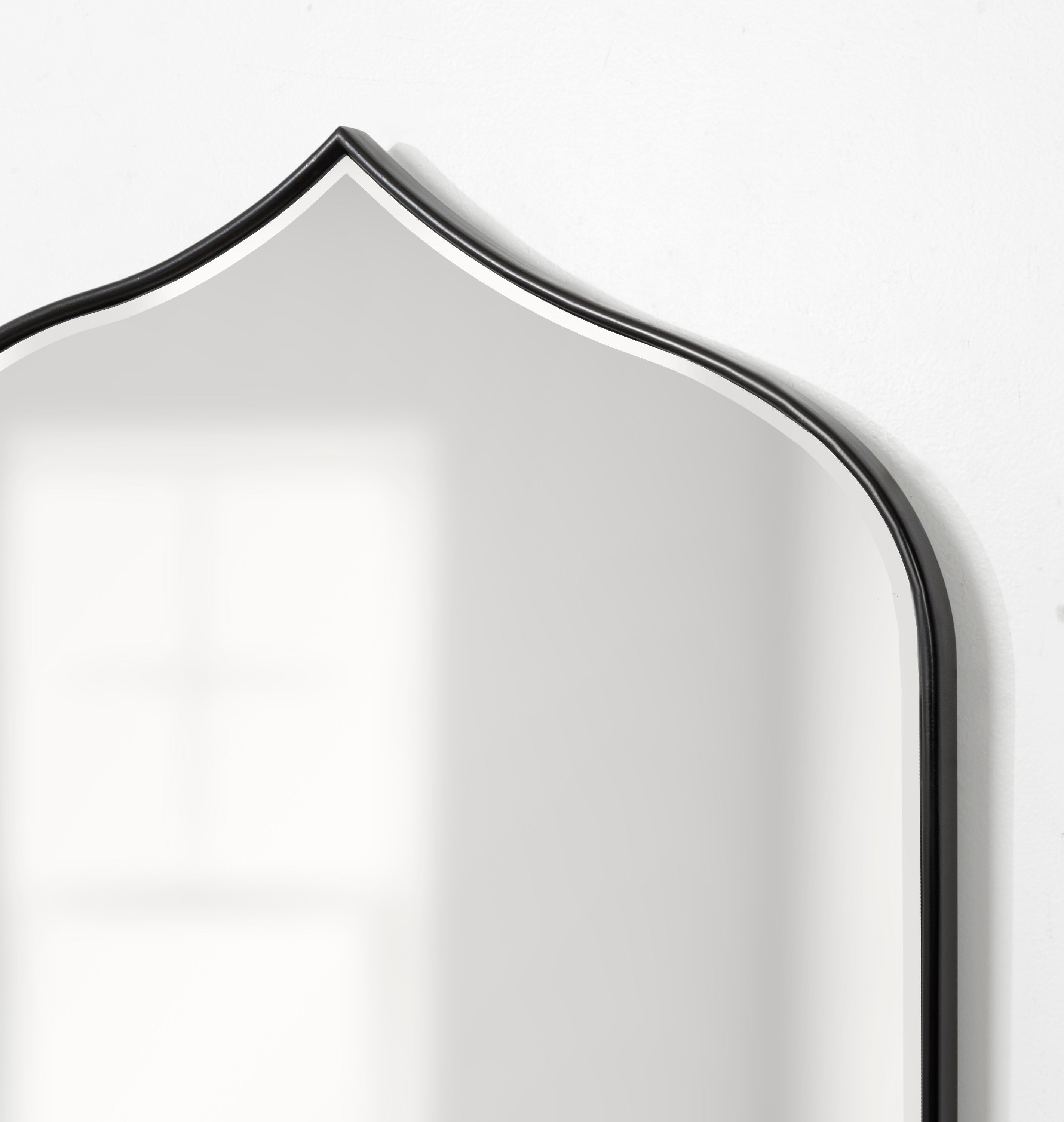 Irregular Mirror Black 20x32 7