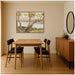 Framed Canvas 42x32 Sylvie Walnut 6