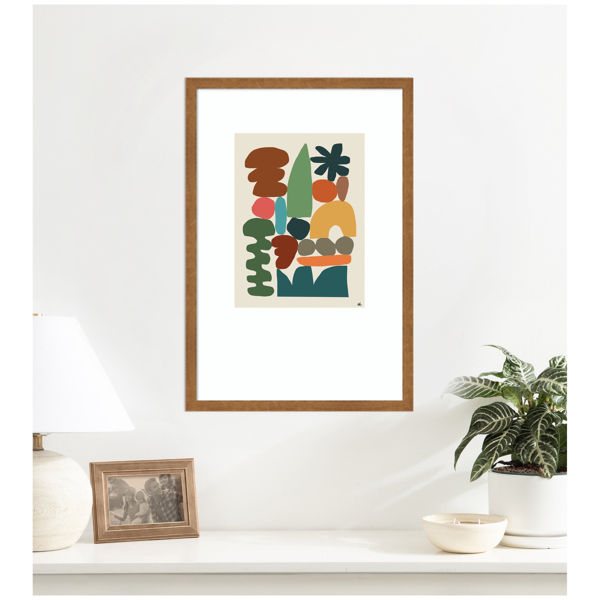 Night Chords 1 by Kelly Knaga Framed Wall Art Print