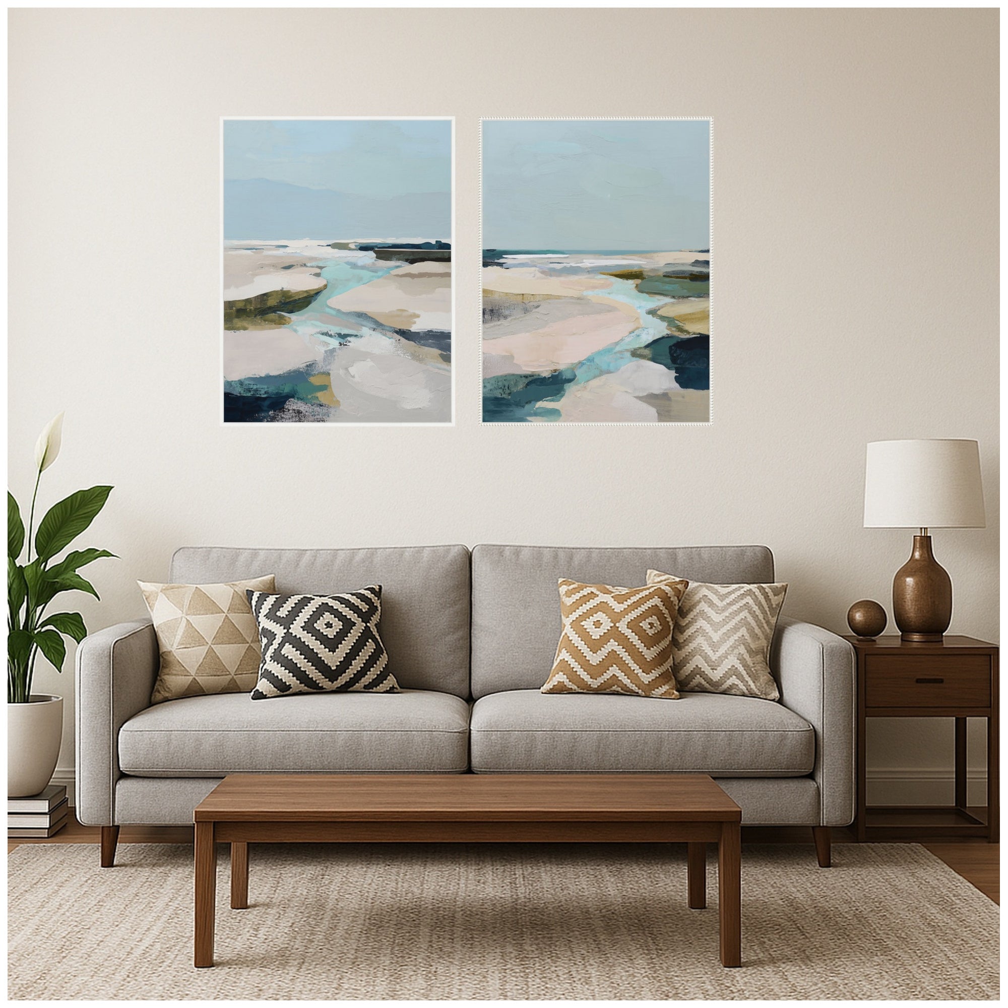 Art Set 2 Piece Set 31x41 Sylvie White 5
