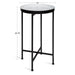 Tea Table Black White 14x14x26 2
