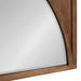 Arch Mirror Brown 21.5x42 3