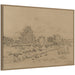Framed Canvas 38x28 Sylvie Dark Gold 1
