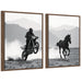 Art Set Sylvie Walnut 2 Piece Set 18x24 1
