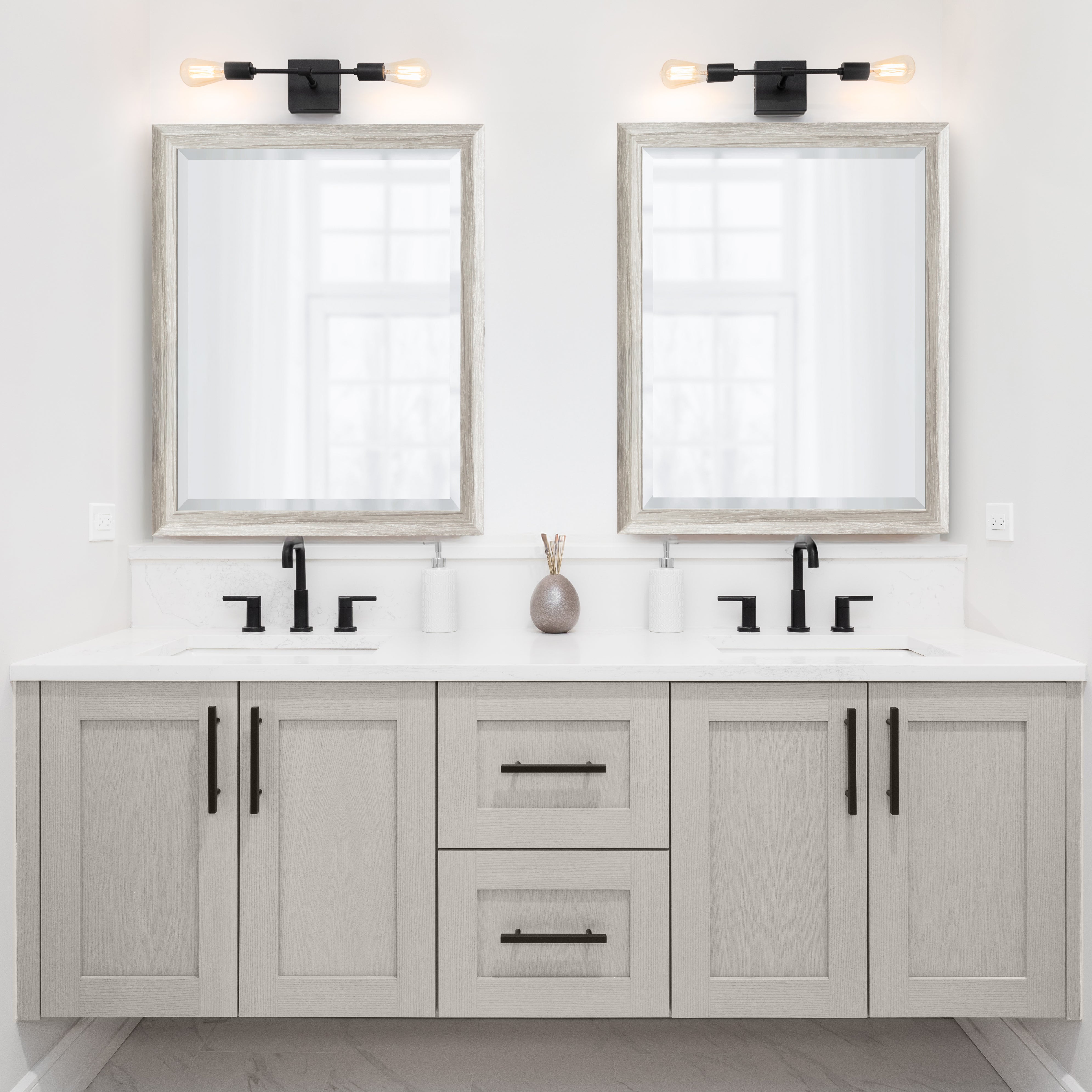 Dalphia Rectangle Bathroom Wall Mirror