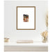 Wall Frame Belvedere Bronze 16x20 matted to 5x7 6
