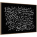 Framed Canvas 38x28 Sylvie Beaded Dark Gold 1