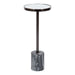 Drink Table Pewter Gray 10x10x24 1