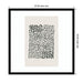 Framed Art Svelte Noir Black 25x25 2