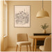 Framed Canvas Sylvie Dark Gold 28x38 6